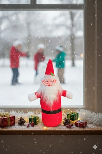 Image of Santa Claus Soft Toy | Plush Santa Claus Soft Toy | Stuffed Santa Clause | Perfect for Holiday Decor and Christmas Gifting | D | PoPo Toys 
