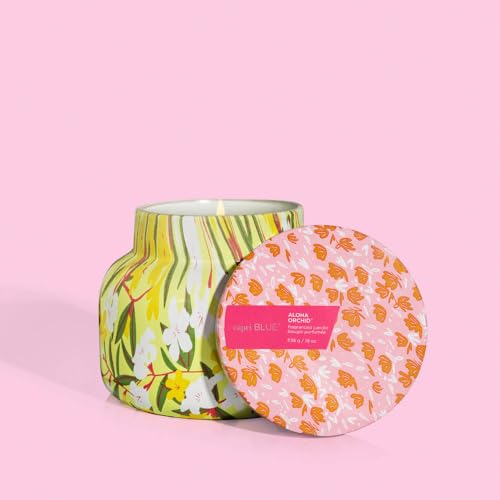 Capri Blue CB-921-ALO-R Aloha Orchid Candle - Pattern Play Signature Glass Jar Candle thumb #6