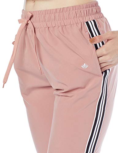 Calças Jogging Listras Laterais, Malwee Liberta, Feminino, Rosa, G