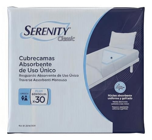 Villaclinic Empapadores 60x90 Desechables 30 Unidades, empapador desechable para la incontinencia, Almohadillas absorventes para Adultos, niños y Perros, Protector de Cama,, salvacamas Adultos