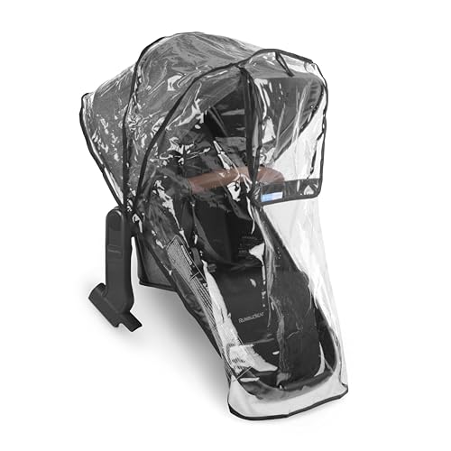 Image of UPPAbaby RumbleSeat Rain Shield / Compatible with RumbleSeat models 2015-2019, V2, V2+, and V3 / Waterproof and Windproof Coverage / Ventilated Design / Quick Attachment / Easy Access to Child