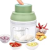 Photo Gallery topyond tritatutto elettrico per aglio usb cordless, schiacciatore a 3 lame con contenitore, tritatutto per condimenti, verdure a carne, per la cucina domestica integratori di (verde) Photo Gallery topyond tritatutto elettrico per aglio usb cordless, schiacciatore a 3 lame con contenitore, tritatutto per condimenti, verdure a carne, per la cucina domestica integratori di (verde)