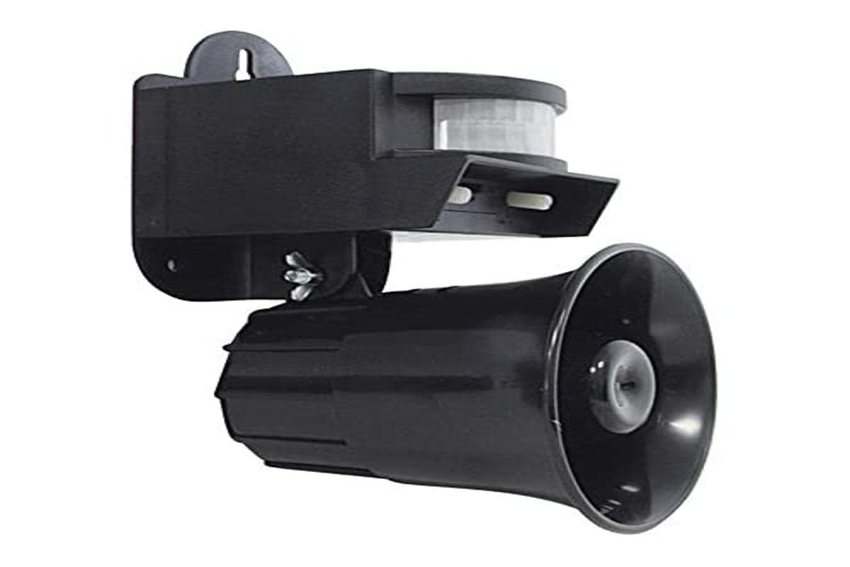 Blanko Vogelschreck Birdchaser mit Bewegungsmelder – LSW-2001 Birdchaser, Schwarz
