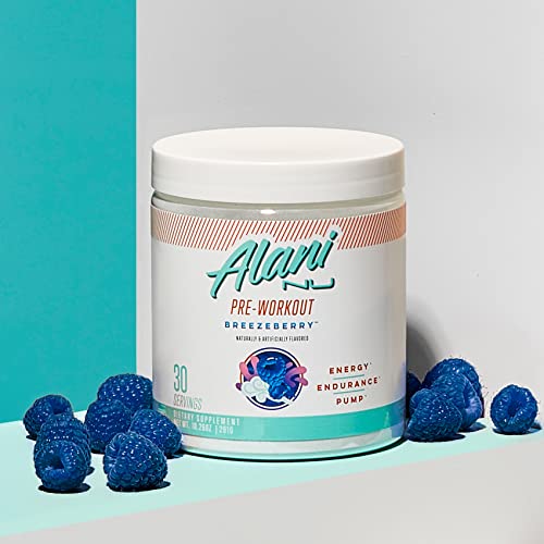 Alani Nu Pre Workout Supplement Powder For Energy, Endurance & Pump | Sugar Free | 200Mg Caffeine | Formulated With Amino Acids Like L-Theanine To Prevent Crashing | Breezeberry, 30 Servings #TOP6