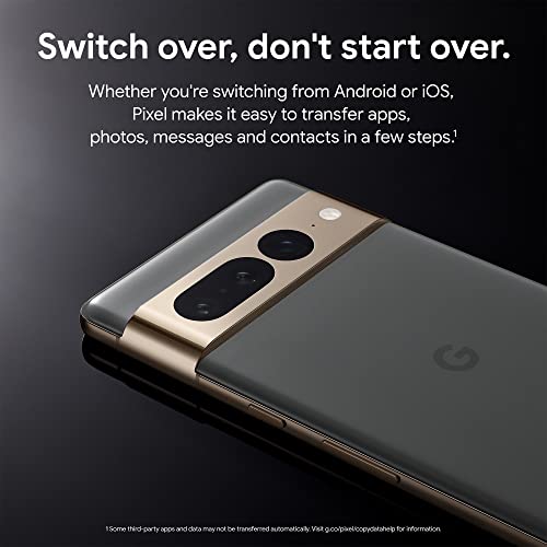 Google Pixel 7 Pro – Unlocked Android 5G smartphone with telephoto lens, wide-angle lens and 24-hour battery – 128GB – Hazel - Image 3