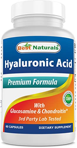 Best Naturals Hyaluronic Acid 100 mg 60 Capsules by Best Naturals
