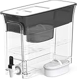 Waterdrop Wasserfilter Kanne, Wasserfilterspender (8,2L) mit 1×90 Tage Filter, NSF Zertifizierter Wasserfilter Trinkwasser Krug für Kühlschrank, Reduziert Kalk, Chlor, Blei (Filter: WD-PF-01A Plus)