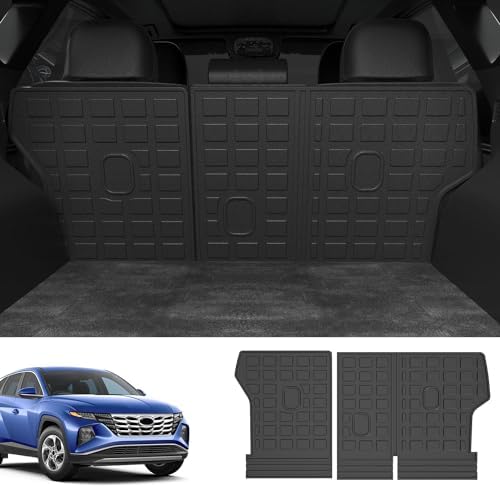 Trunk Mat For Hyundai Tucson 2022-2025 Gasoline TPE Cargo Liner Mat - View #2