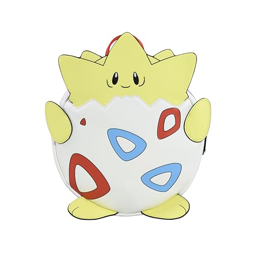 Loungefly Pokemon - Togepi - Mini Backpack - Premium Vegan Leather - Gift Idea - Official Merchandise - for Boys Girls Men and Women - Anime Fans