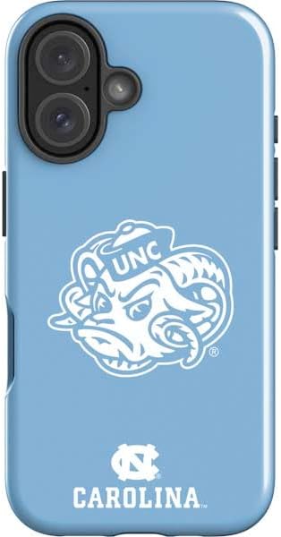 Skinit Impact Phone Case Compatible with iPhone 16 - Officially Licensed University of North Carolina Tar Heels Design