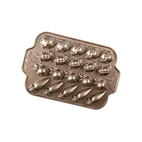 Nordic Ware 50348 Garden Patch Aluminiumguss-Pfanne Cover
