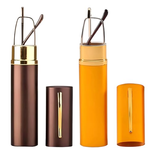 SEE WORLD - Combo of 2 pcs Full Rim Metal Frames with Pen Type Me...