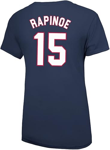 Miniatura 2 de Icon Sports Camiseta oficial de la Federación de Fútbol de EE. UU. USWNT Player 4 Star