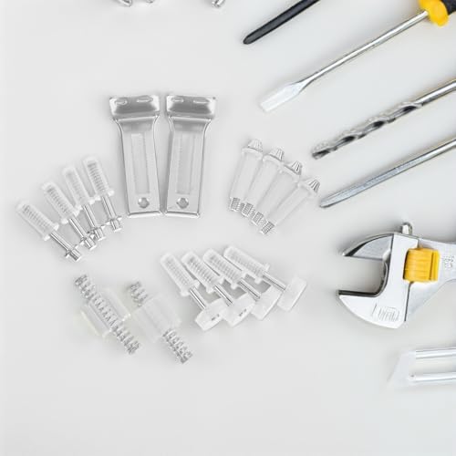 Charnière pivot fer pour porte double avec support robuste - 6