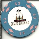 $3 san pablo lytton san pablo california casino chip obsolete