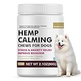 ASISTNETY Dog Calming Chews,Laptop86, During Storms Thunder 30Ct-ELaptop86