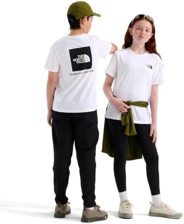 The North Face Teen Evolution Box NSE Short-Sleeve Tee, TNF White, X-Large