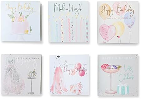 Birthday Cards for Women - Birthday Cards Multipack - 30 Pack of Birthday Cards For Adults or Children. Assorted Birthday Cards and Envelopes by Ruby Ashley®