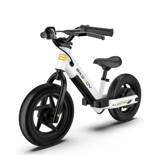 bikeboy Electric Balance Bike,Kids E-Bike for Ages 3-5years Old,24v 100w  Motor,With12-Inch Pneumatic Tires, Rear Wheel Brake,Adjustable  Speed,Dazzling Electric Motorcycle for Kids : Amazon.ca: Toys \u0026 Games