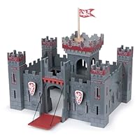 Papo - 60053 - Fantasy Burg - Mittelalter & Fantasy - Für Kinder - Geeignet für Jungen und Mädchen - Ab 3 Jahren, Braun