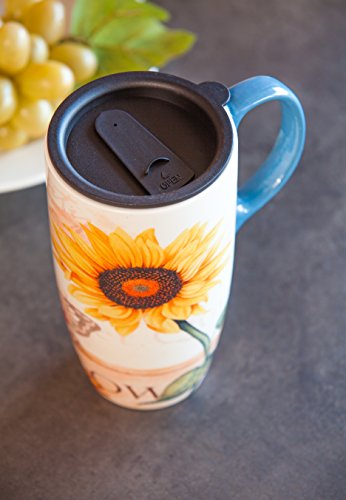 Sunflowers Latte Travel Mug 17Oz #TOP5
