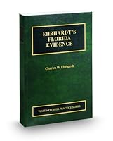 Ehrhardt's Florida Evidence, 2020 ed. 1539281469 Book Cover