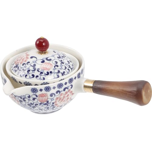 Sewroro �Z���~�b�N���������e�B�[�|�b�g 185ml ���p�I���[���₷���T�C�h�n���h���t�� �ƒ�p�V���v����i�ȃ��B���e�[�W�X�^�C���̍g���p�e�B�[�|�b�g