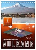 Vulkane - Faszination Vulkanismus (Tischkalender 2023 DIN A5 hoch), Calvendo Monatskalender - Peter Roder 