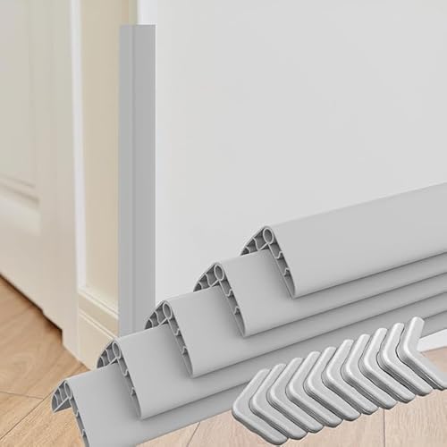 Wall Corner Edge Protector - 1.2 x 1.2 x 23.6 Inch Baby Proofing Corner Guards, Self Adhesive Furniture Edge Strips for Home, Kindergarten and Office, 5 Pack