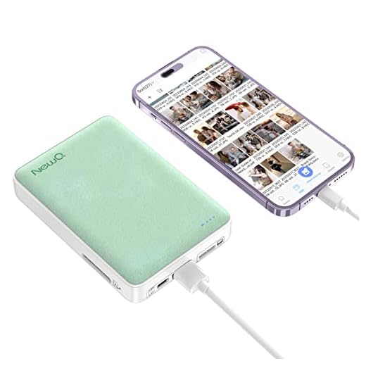 NEWQ External Hard Drive for Phone Backup 1TB Storage Space HDD USB Flash Photo Stick Memory Expansion Device for Transfer Photo & Video on iPhone | Andriod | Computer | iPad | Mac | Apple (Green)