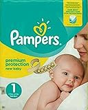 Pampers Premium Protection Windeln NEWBORN GR. 2 (3-6kg) 40 Windeln