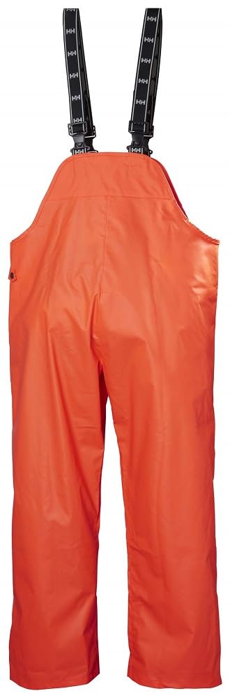 Helly Hansen Workwear Peto Mandal para Hombre – Impermeable y Resistente, Peto de Lluvia para Trabajo