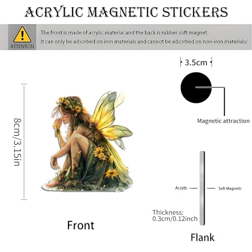 Imanes Decorativos de Acrílico para Refrigerador miniatura 3