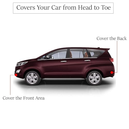 Image of Allextreme ME7001 Car Body Cover Compatible with Maruti Suzuki Ertiga Custom Fit Dustproof UV Heat Resistant Indoor Outdoor Body Protection (Grey Without Mirror)