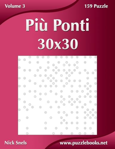Più Ponti 30x30 - Volume 3 - 159 Puzzle (Italian Edition)