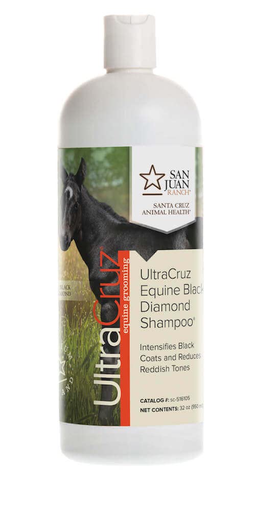 Szampon UltraCruz Equine Black Diamond Shampoo® dla koni, 32 uncje