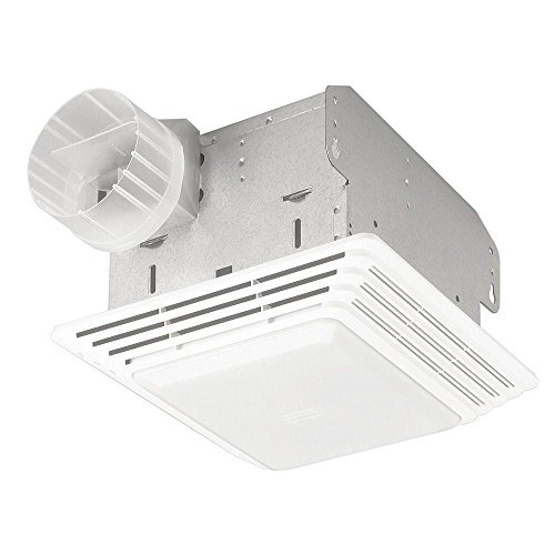 Broan-NuTone 678 Ventilation Fan and Light Combo for Bathroom and Home, 100 Watts, 50 CFM,White #1