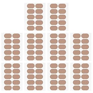 FOMIYES 10 Vellen Moleskin Tape Adhesive Pads Hak Stickers Blister Preventie Pads Ademend Pre- Cut Voetverzorging Kussen…
