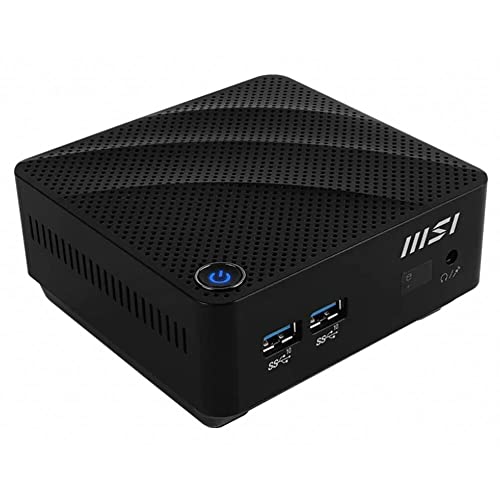 MSI Cubi N JSL-001EU Desktop-PC, Windows 10 Pro, Pentium Silver N6000, zwart - Afbeelding 4