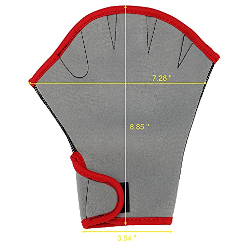 KLOLKUTTA Water Aerobic Equipment Dumbbells Set, High-Density EVA-Foam Water Weight Pool Fitness,Aquatic Swim Belt,Resistance Gloves for Aqua Therapy