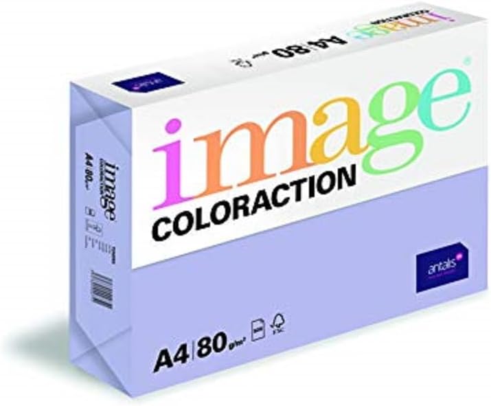 Image Coloraction Mid Lilac (Tundra) A4 210x297mm 80gm2 fsc4 500sh/RM 5rm/BX