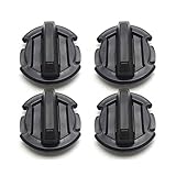 BUNKER INDUST 4 Pcs Twist Floor Drain Plug Trap Seal for 2014/2015/2016/2017/2018/2019 Polaris RZR 1000 900 XP Turbo General 8414694