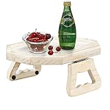 Sofa Armrest Clip Tray Table, Sofa Couch Arm Rest Organizer, Sofa Arm Table, Cup Holder, Wooden Sofa...