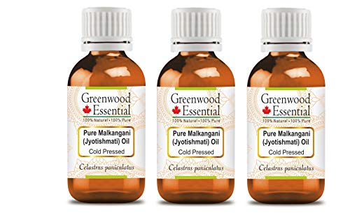 Huile de malkangani pressée à froid pour votre massage ayurvédique et soin du soir 300ml