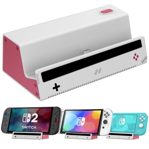 HEIYING Switch Charger Dock for Nintendo Switch 2 / OLED/Lite,Charging Dock Station with Standard USB-C Port for Easy Console Charging by HEIYING - Used condition - US$14.87