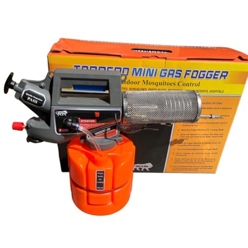 Image of TORPEDO Mini Gas Fogger for Mosquito Control | Outdoor Fogging Machine | Effective for Societies, Bungalows, Resorts, Hospitals, Party Plots, and More (Torpedo Mini Fogger only)