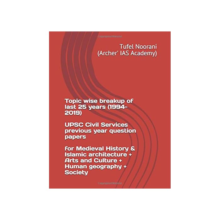 Buy Topic wise breakup of last 25 years (19942019) UPSC Civil Services