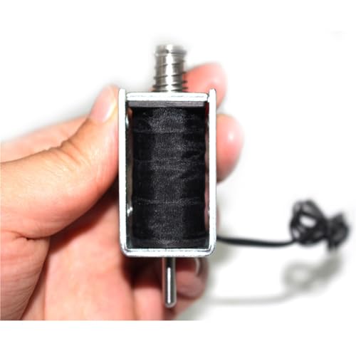 Solénoïde à poussoir DC 12V mini cadre ouvert 0837S-PA - 6