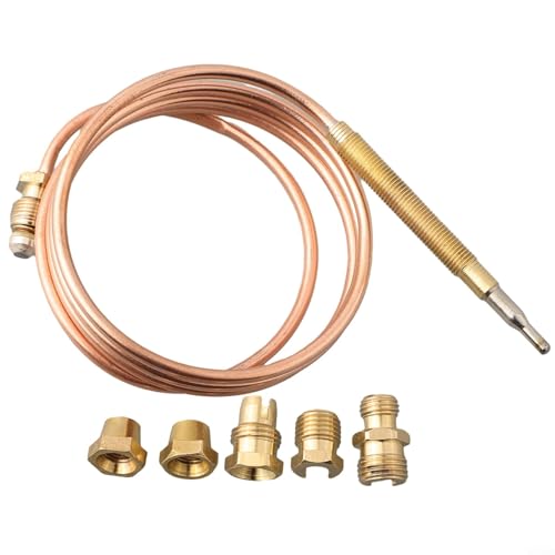Termopar de sonda de temperatura de 36 pulgadas de repuesto para hornos de gas y calentadores de agua, herramienta de monitoreo preciso