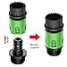 Quick Connect Flush Kit for Sea-doo Kawasaki (Green), Jet Boat Engine Flush Adapter, Compatible with 4 Stroke Seadoo PWC and Jet Ski Watercraft, Honda Yamaha Outboard Motor Water Hose Cleaning Kit